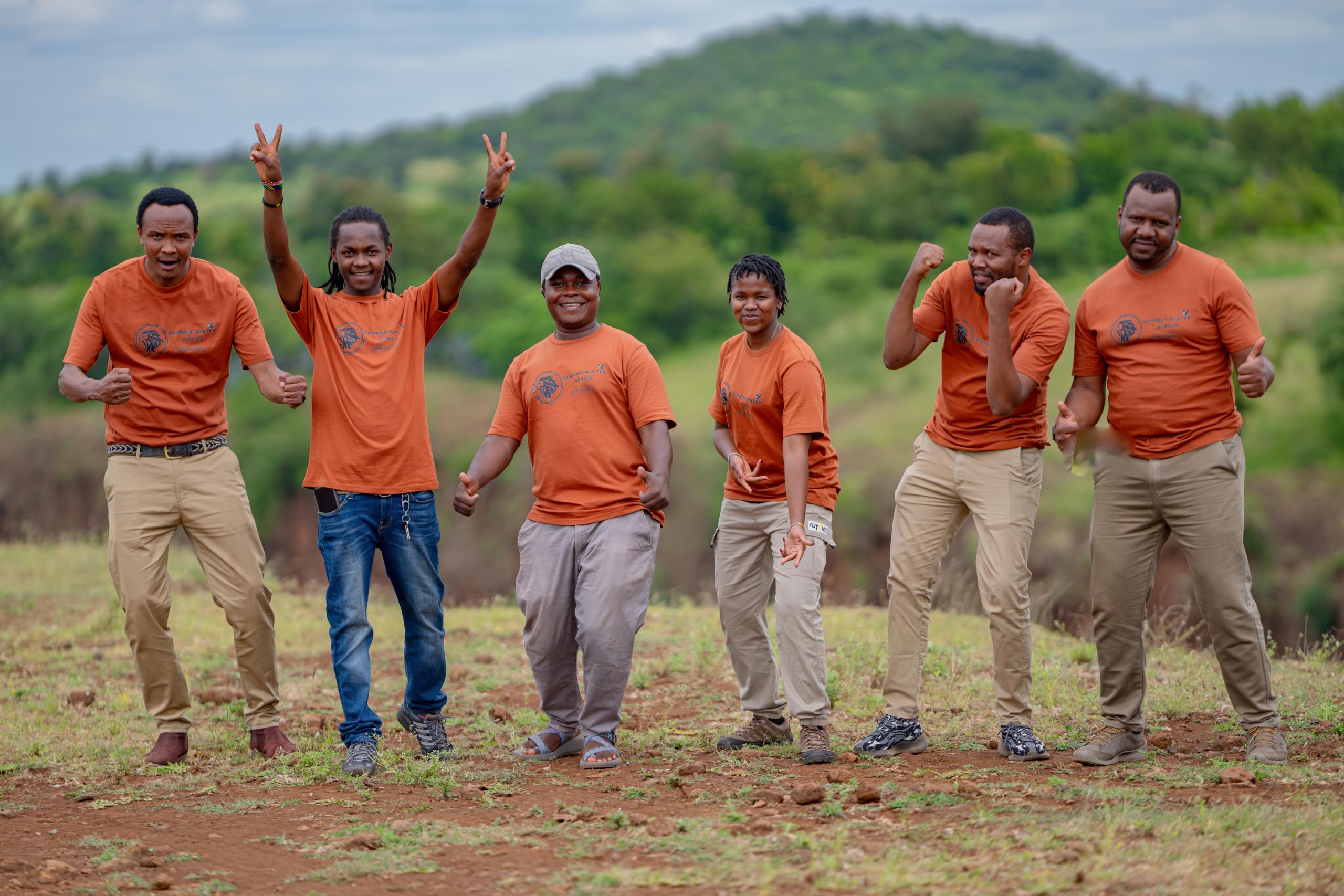 Summer Winter Adventures team and safari experiences in Tanzania
