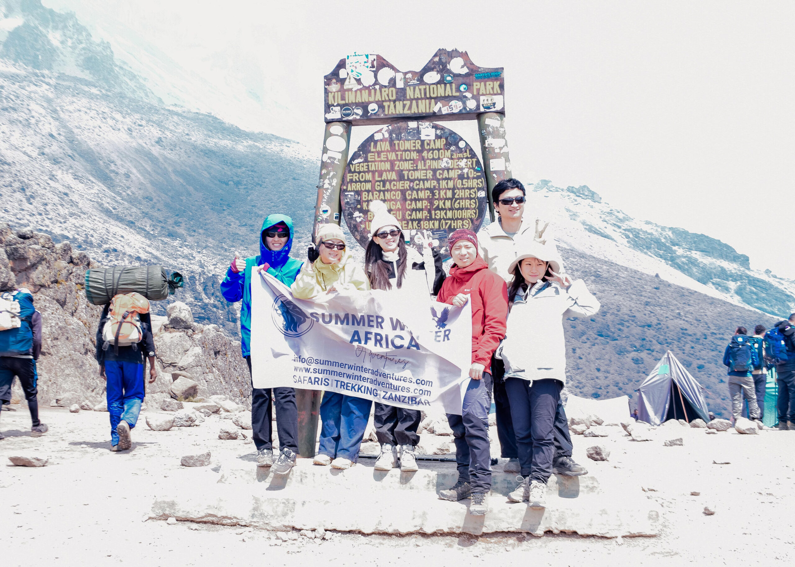Kilimanjaro climbing adventure in Tanzania