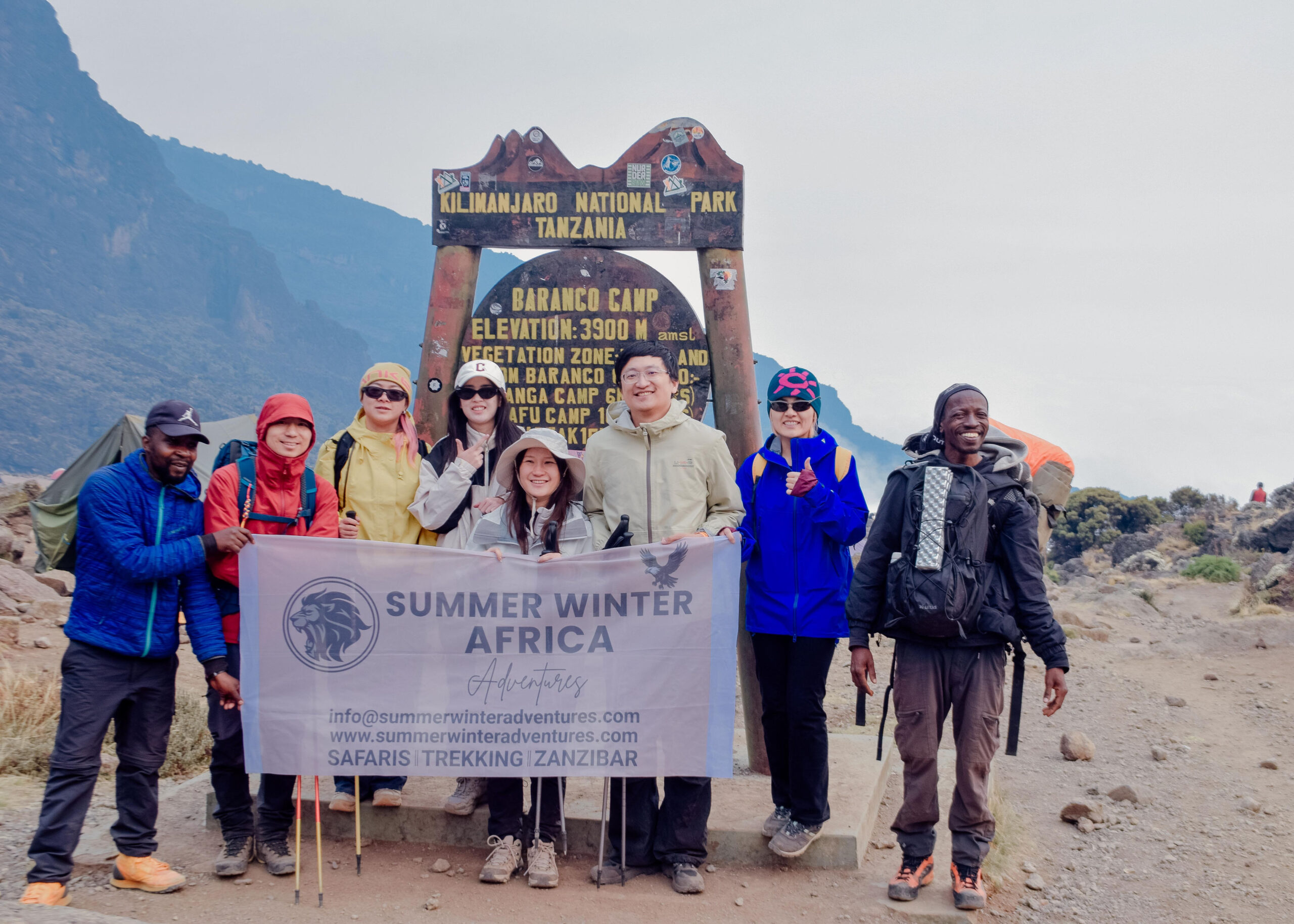 Mount Kilimanjaro climbing and trekking in Tanzania