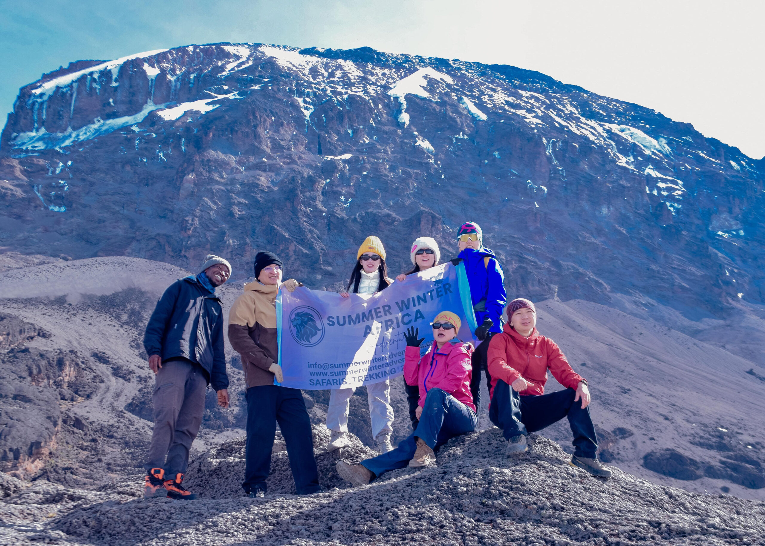 Kilimanjaro mountain climbing landscape