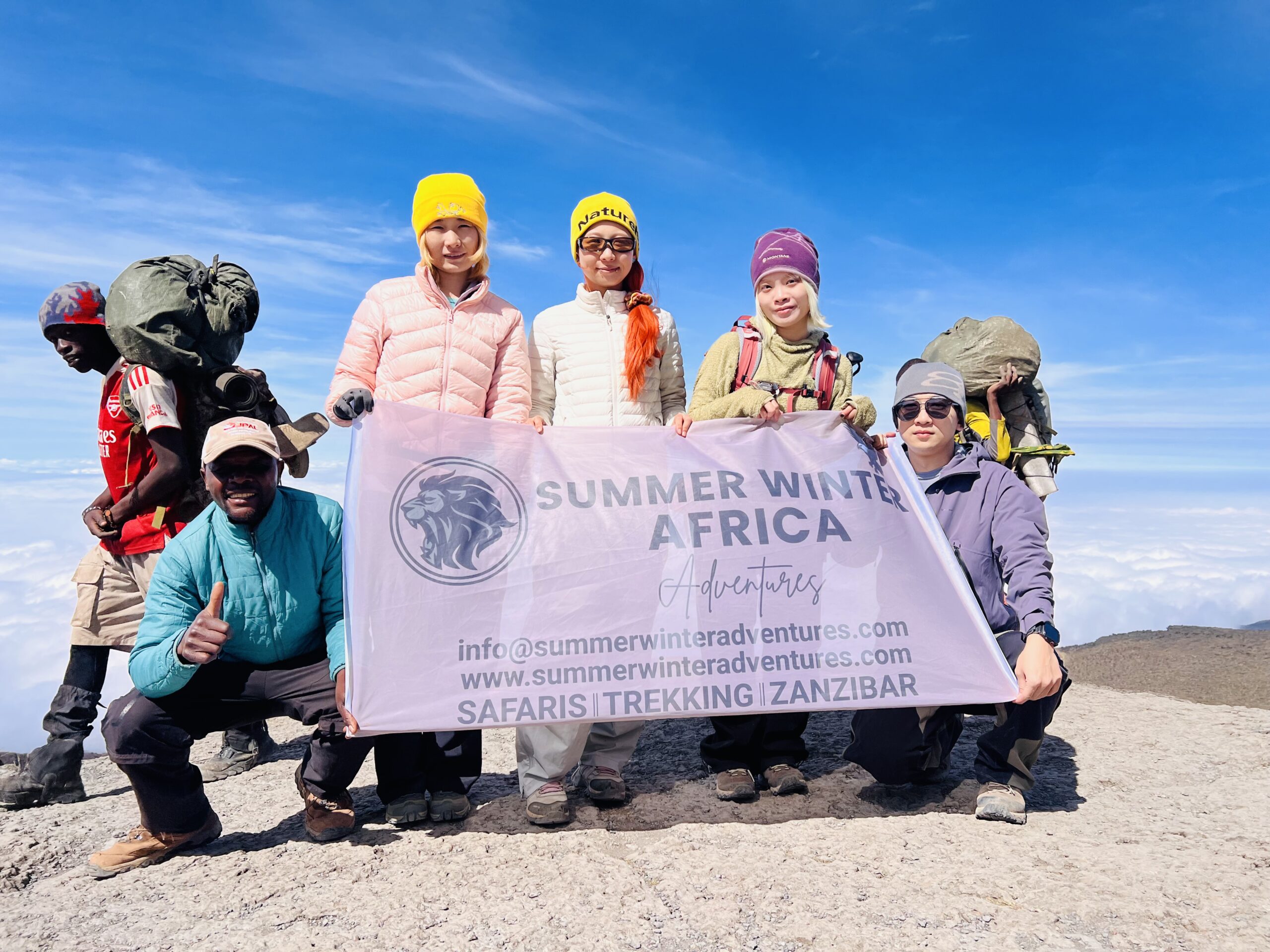 Kilimanjaro climbing adventure in Tanzania