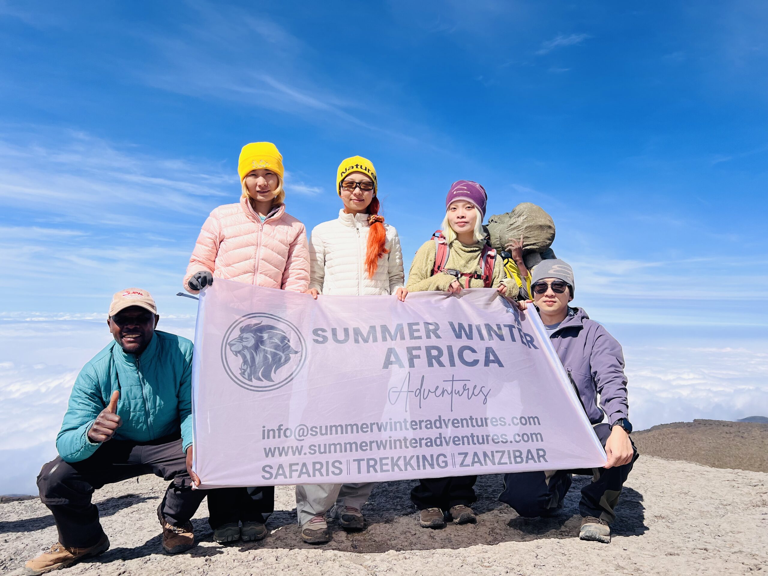 Mount Kilimanjaro climbing tours and guided trekking routes in Tanzania