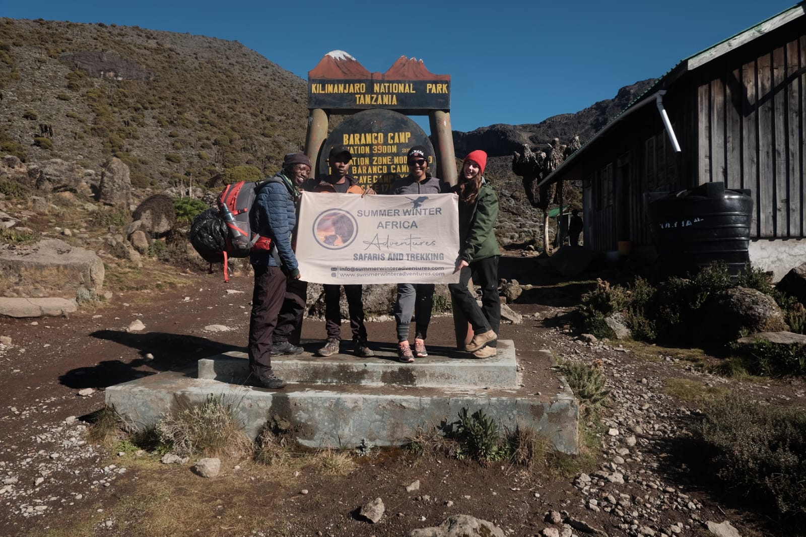 Mount Kilimanjaro trekking landscape